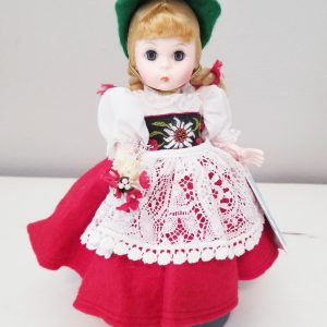 Madame Alexander Vintage International Switzerland # 594 * New in Box w/Stand