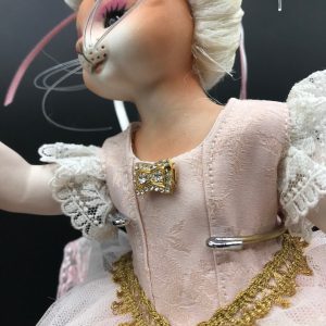 原創瓷娃娃，小貓芭蕾舞演員