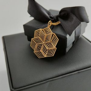 六角神聖幾何項鍊吊墜