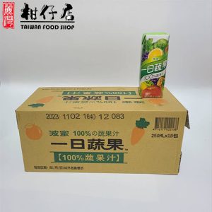 波蜜 – 一日蔬果100%蔬果汁250ml×18支
