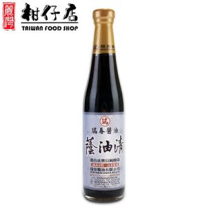 台灣進口-瑞春蔭油清420ml/瓶