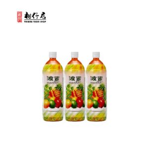 台灣進口-波蜜果菜汁980ml(家庭裝）×1瓶/×3瓶