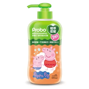  Peppa Pig 植萃低敏洗髮露/沐浴露/２合１洗髮沐浴露650mL